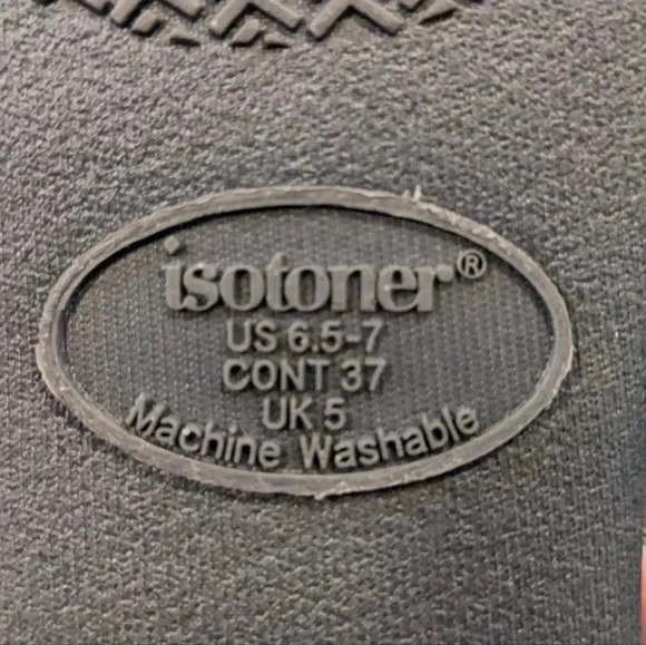 Isotoner Andrea Space Knit Womnen's Slide Slippers - Picture 10 of 12